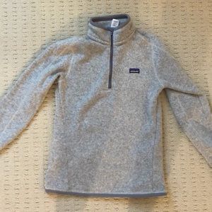 Patagonia grey fleece